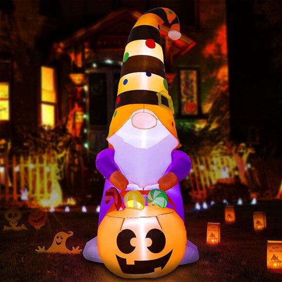 8FT Halloween Inflatable Decorations Outdoor Halloween Inflatables Blow Up